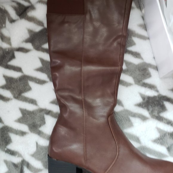 DB DK Fashion Dominica Brown Boots Size 10 - Picture 2 of 8